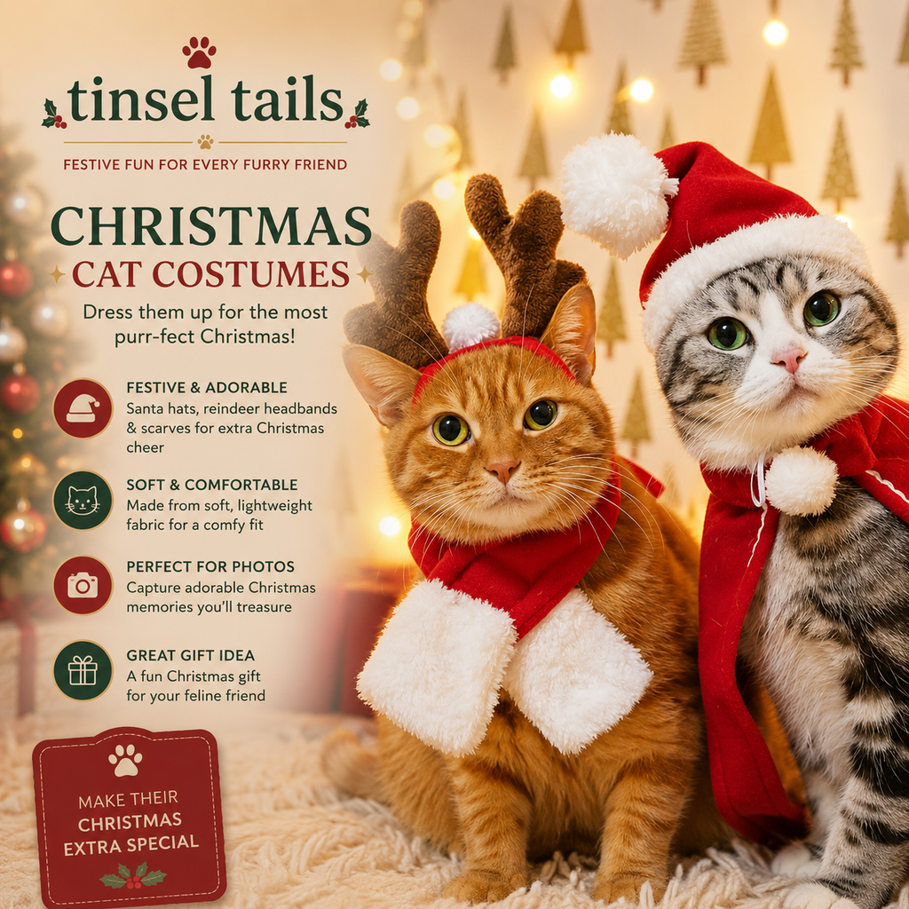 Festive Christmas Pet Dress-Up Collection