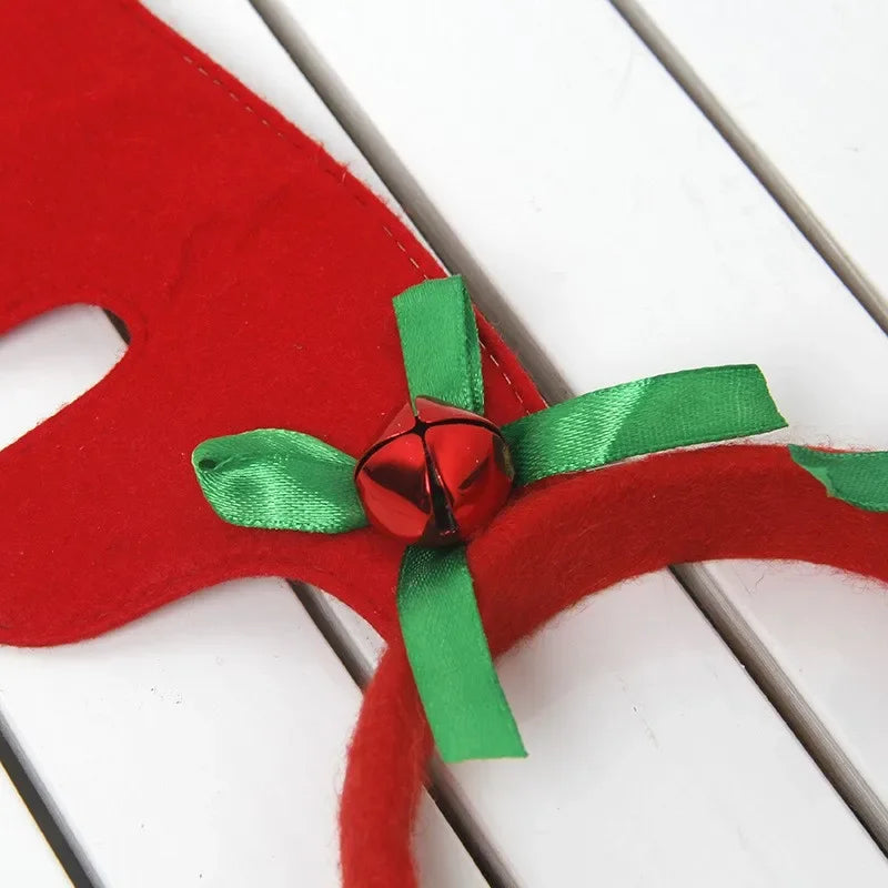 Christmas Reindeer Antlers Pet Headband