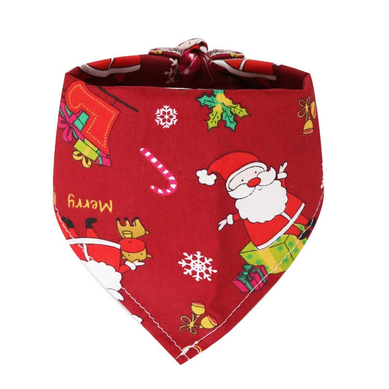 Christmas Pet Bandana for Dogs & Cats