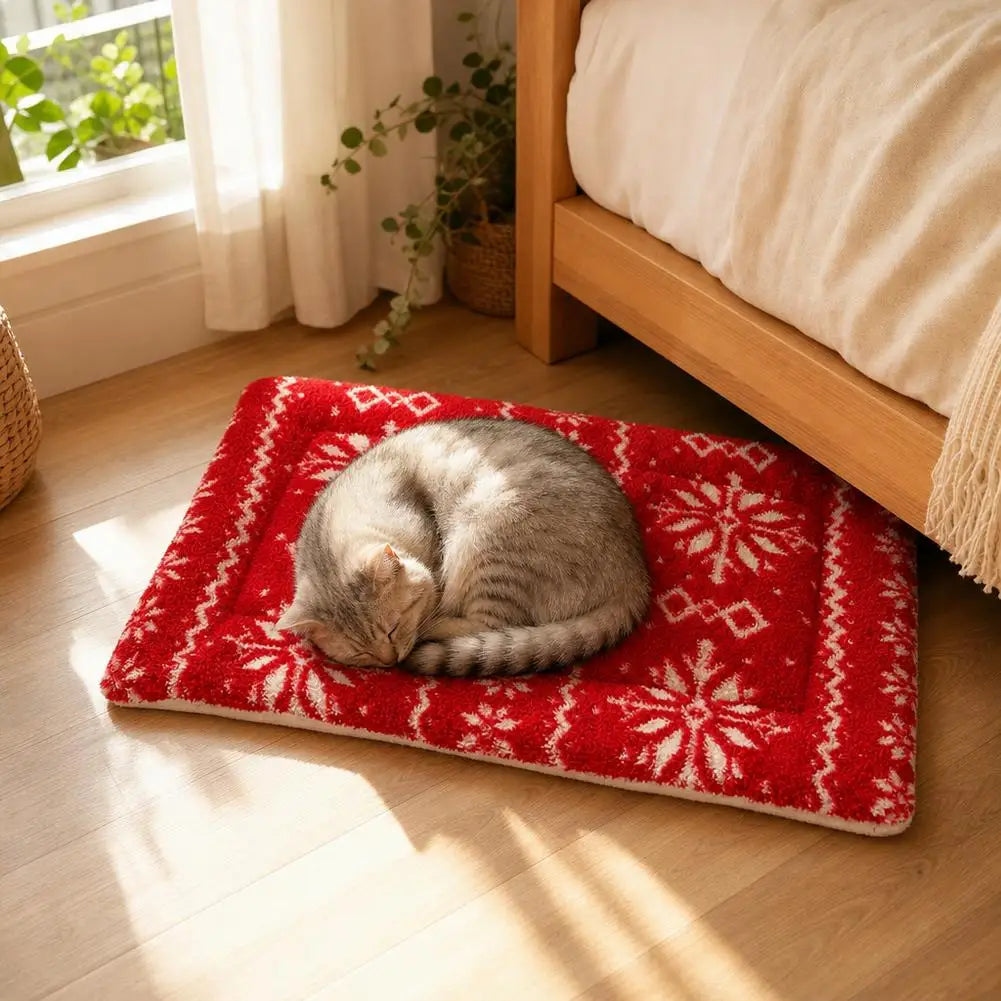 Festive Cosy Pet Sleeping Mat