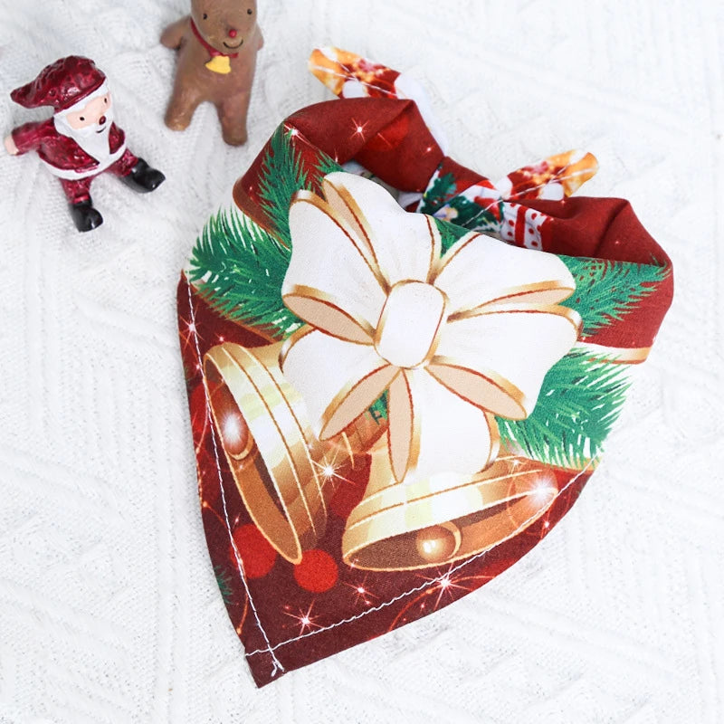 Christmas Pet Bandana for Dogs & Cats