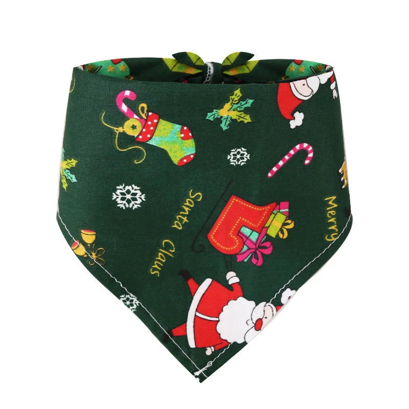 Christmas Pet Bandana for Dogs & Cats