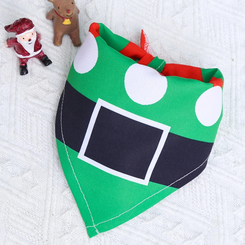 Christmas Pet Bandana for Dogs & Cats