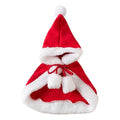 Christmas Santa & Reindeer Pet Cape Costume