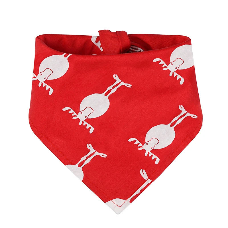 Christmas Pet Bandana for Dogs & Cats